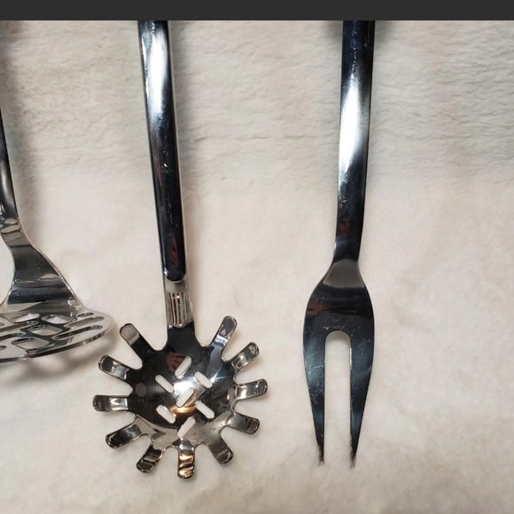 Hoffritz Kitchen Vintage 995 Rare Hoffritz Serving Utensils Fork